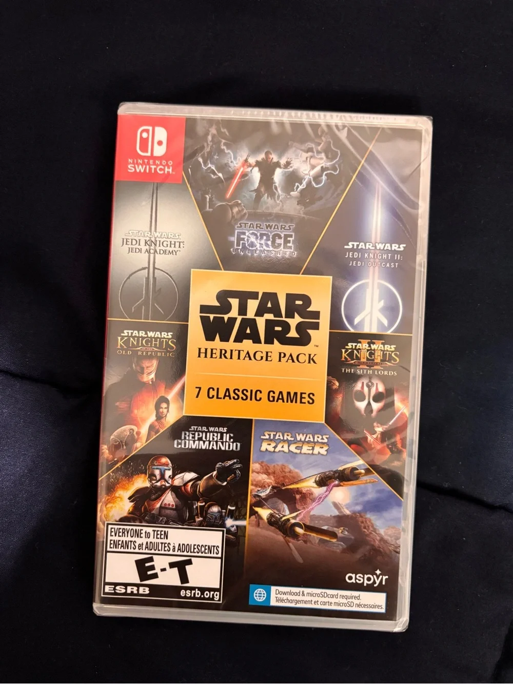 Star Wars Heritage Pack. SEALED, for Nintendo Switch.